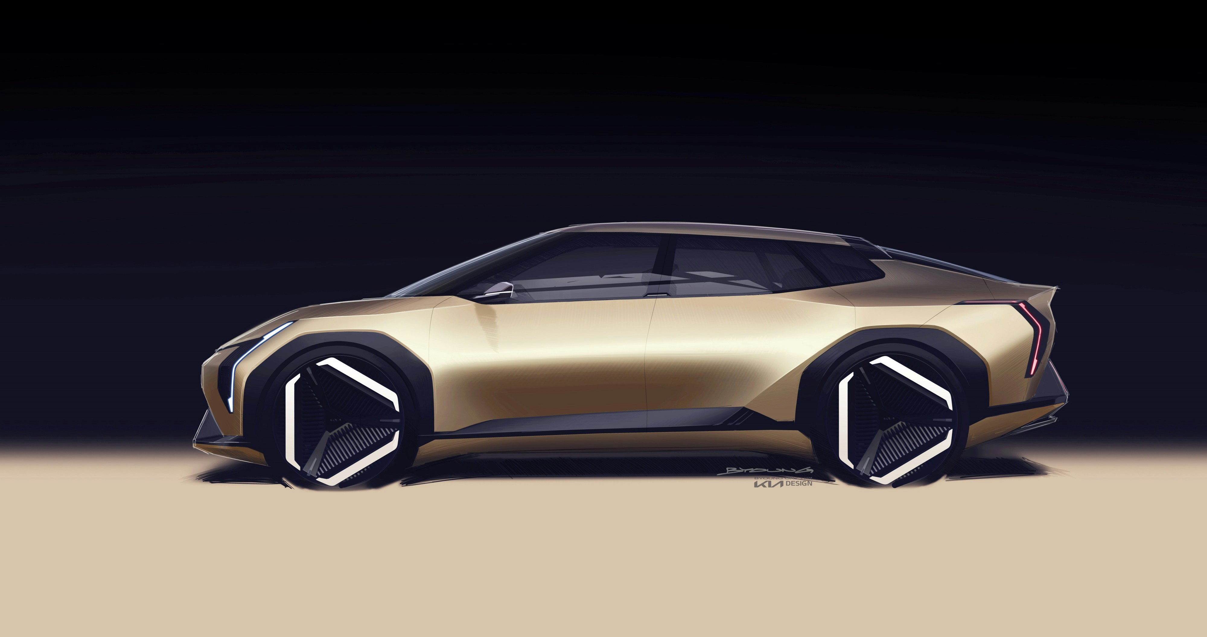 Electric Car Background