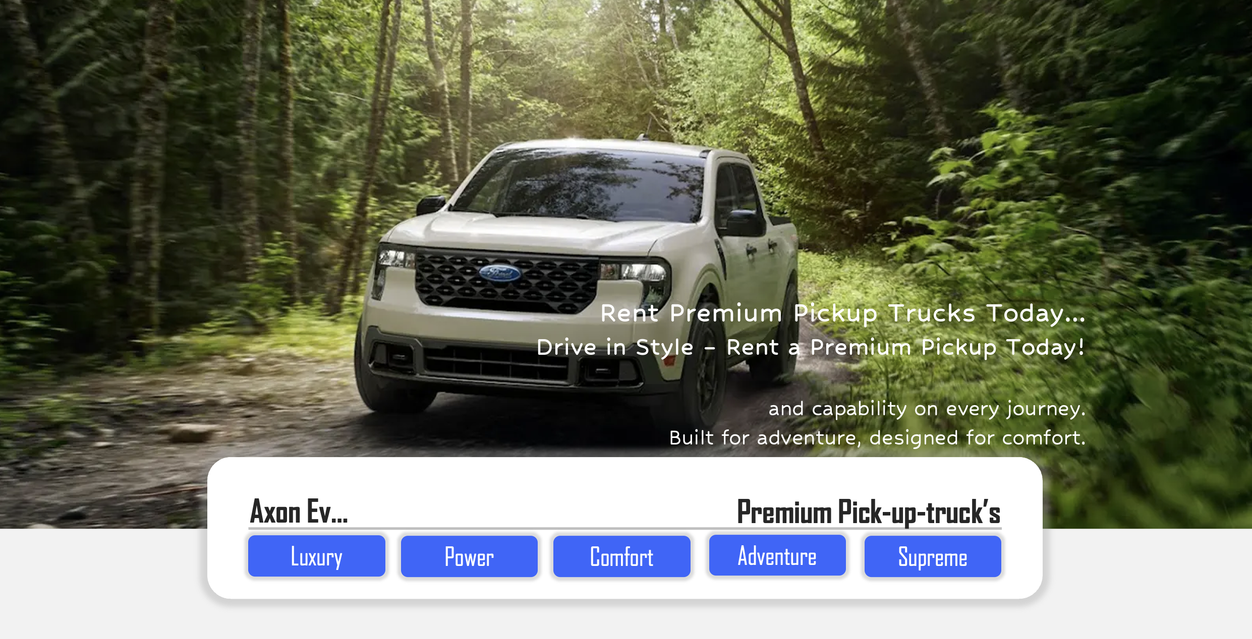 Premium Pickup Trucks
