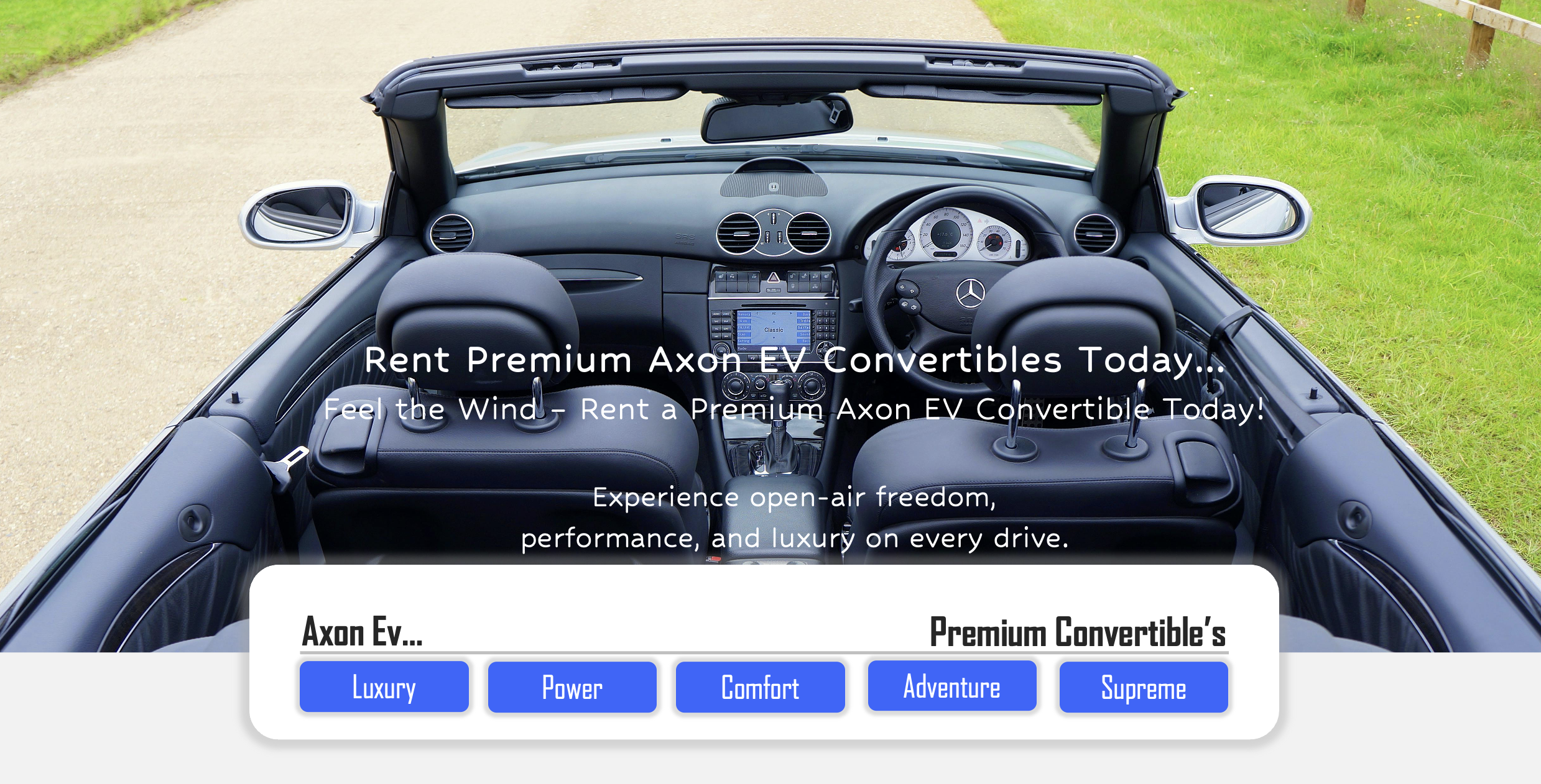 Premium EV Convertibles
