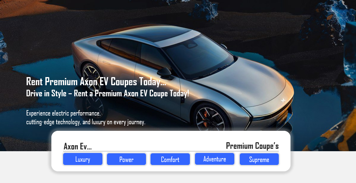 Premium EV Coupes