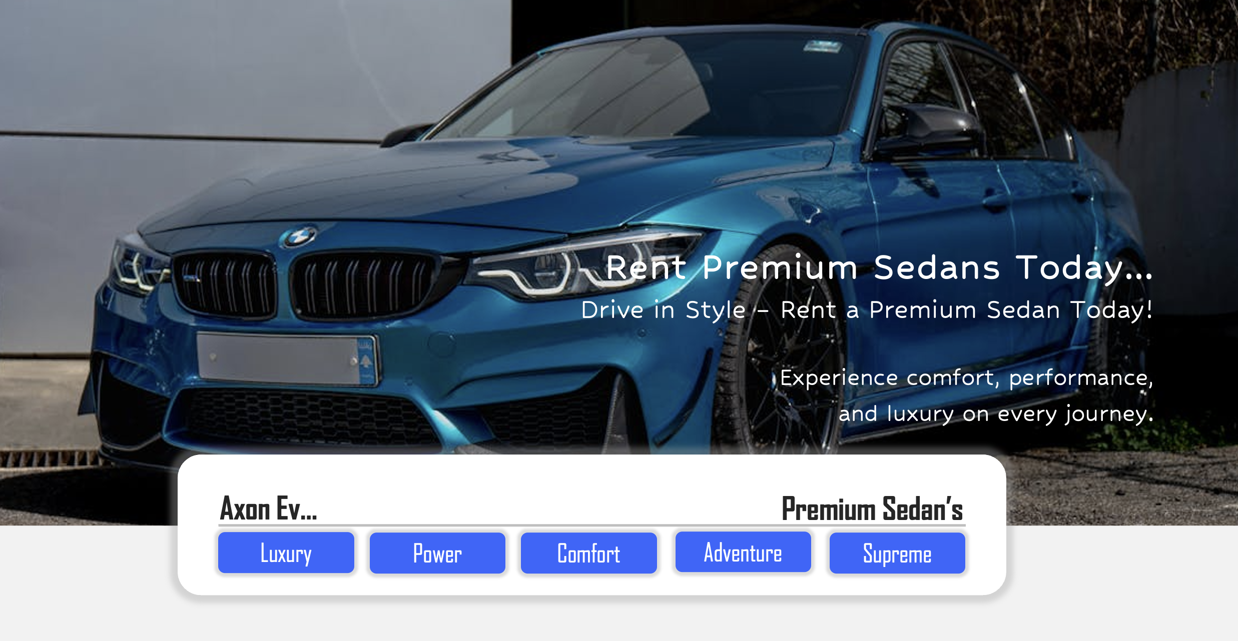 Premium Sedan